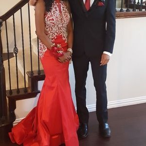 Red Lucci Lu Mermaid Dress